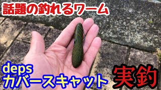 すごい！話題の高比重ワーム！これは釣れるで〜w