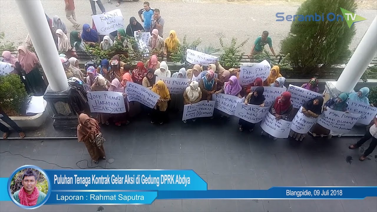 perjalanan ke langkawi Puluhan Tenaga Kontrak Gelar Aksi di Gedung DPRK Abdya