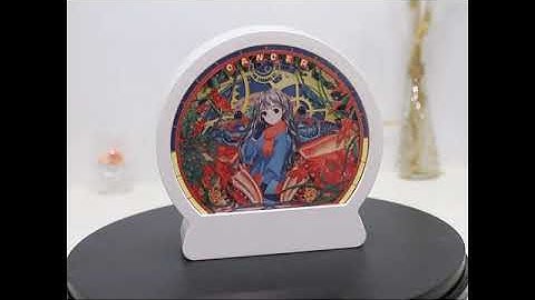 3D shadow box ， 12 style Diy constellations， Divination paper carving lamp，party gifts