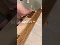 Part 2: Fixing this mismatched step Final sand + Minwax Early American stain..next up poly and DONE