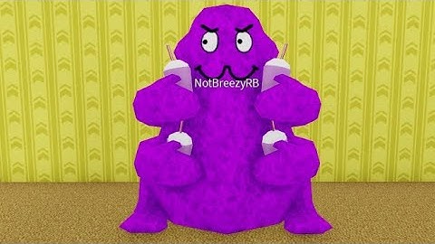 How to get GRIMACE BIG BACKROOMS MORPH in Backrooms Morphs (ROBLOX)