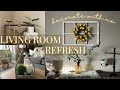 Living Room Refresh Summer Decor