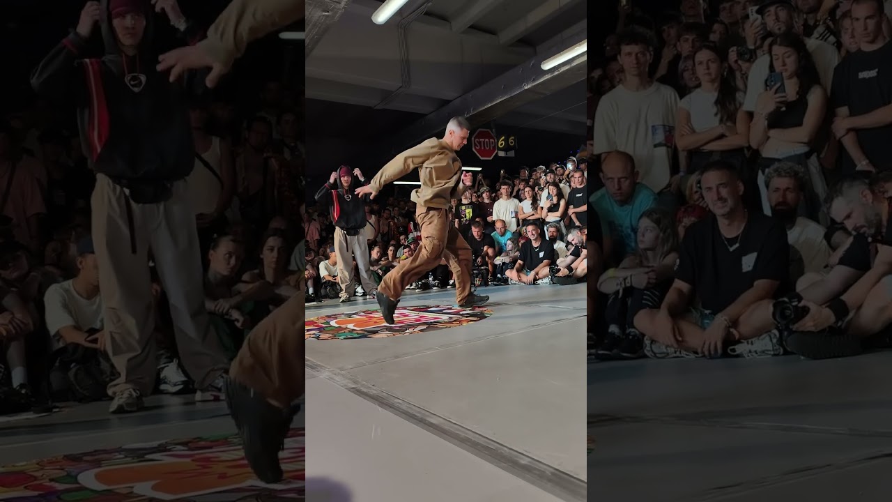 Outbreak Europe 2025 - bboy Den Ruffneck Attack round from Top 32.