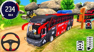 Real Bus Simulator 3D - City Coach Bus Driving 2025 - Bus Game Andriod Gameplay Part 4