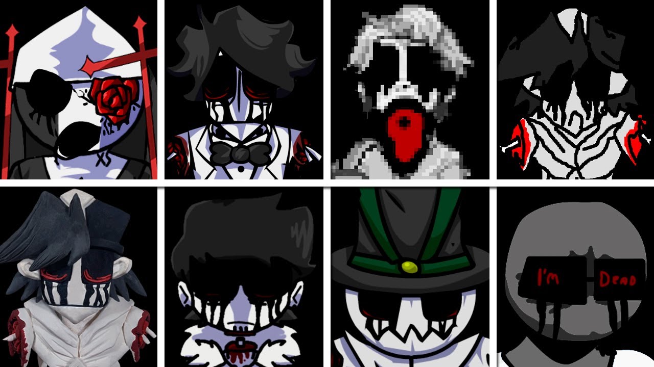 Monochrome but everytime it is the Opponent's turn the mod changes - Friday Night Funkin'