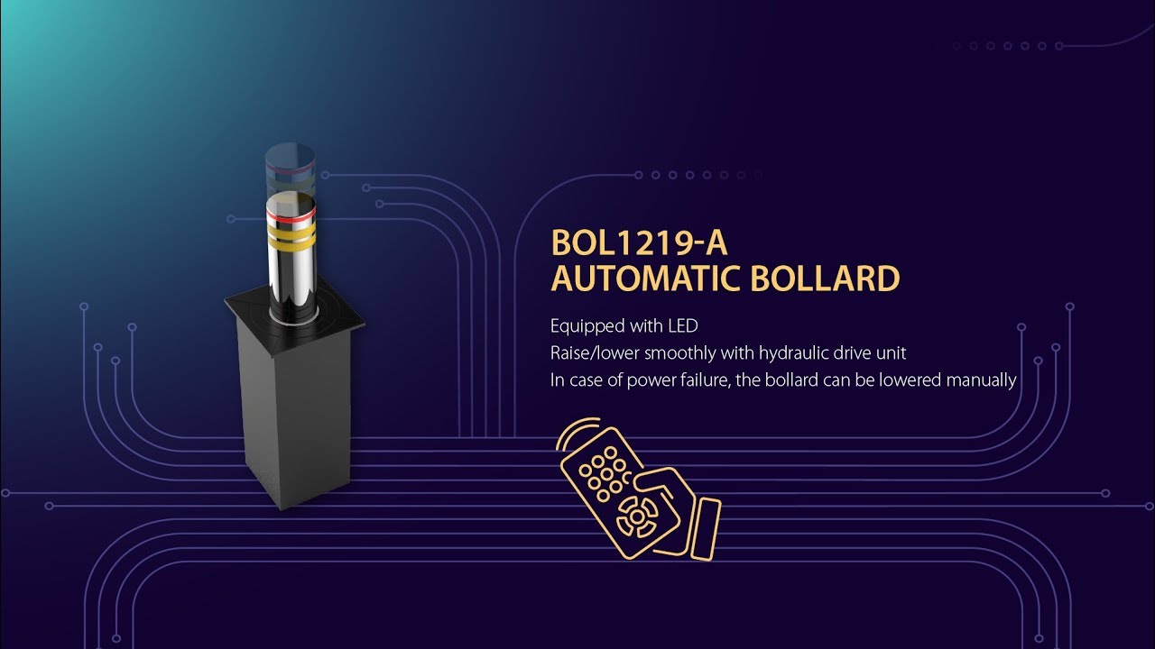 High-quality Automatic Bollard Zkteco