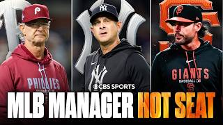7 MLB Managers on the HOT SEAT 👀 | Are they SAFE or NOT SAFE at the end of 2026 🤔