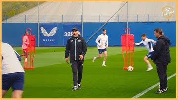 Rangers F.C. - High Intensity Passing Drills With Two Balls
