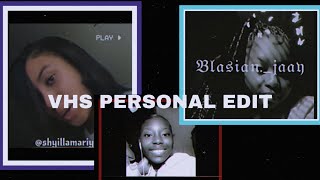 How to : VHS tumblr Video || personal edit