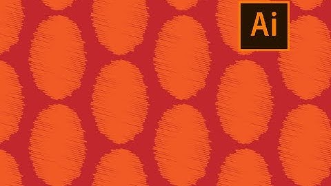 How To Make Ikat Pattern In Adobe Illustrator