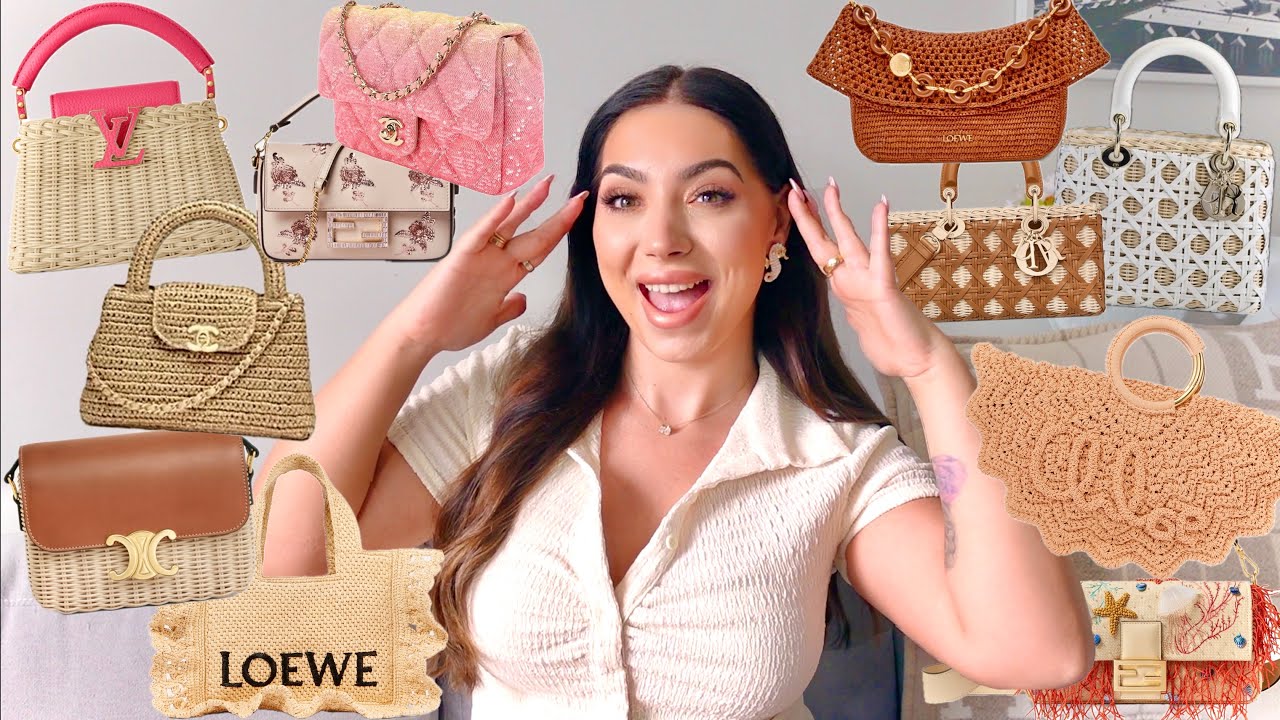 The Best Summer 2025 Designer Bags | Wicker & Raffia- Chanel Must
