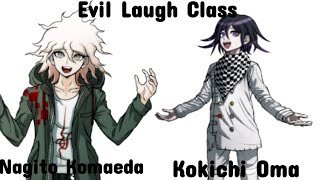 Nagito and Kokichi's Evil Laugh Class