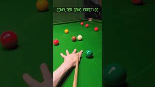 Snooker Game Practice Break POV Headcam 🎮 GoPro ASMR