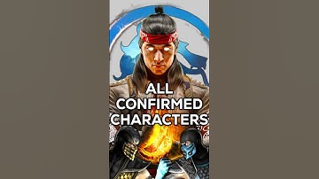 ALL CONFIRMED CHARACTERS FOR MORTAL KOMBAT 1! (OUTDATED) #shorts