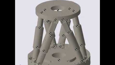 Video 1 out of 2 - Kinematics Analysis of 6-RRCRR (Offset 6-UCU) Parallel Robot