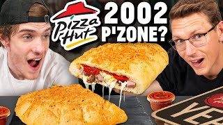 Recreating Pizza Hut's Discontinued P'Zone | PAST FOOD