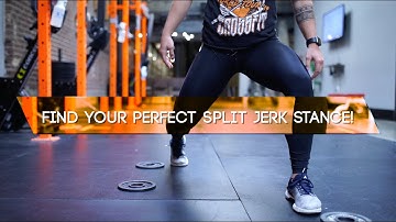 Find Your Perfect Split Jerk Stance