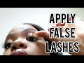 THE EASIEST WAY TO APPLY YOUR LASHES | KHAY REPUBLIK