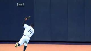 2012/05/01 Granderson's running catch