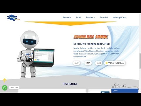 Tutorial Mengakses SIMULASI UNBK SMA/MA Penerbit Erlangga