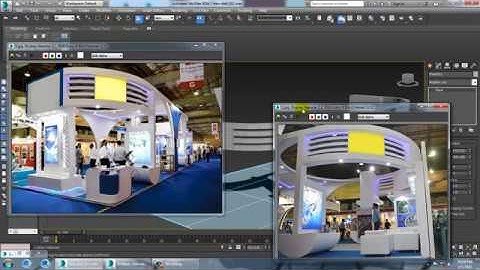Tutorial on Modeling, texturing and Lighting a 3d stall in Autodesk 3dsmax ( Part 2)