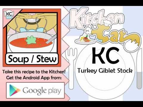 Turkey Giblet Stock - Kitchen Cat