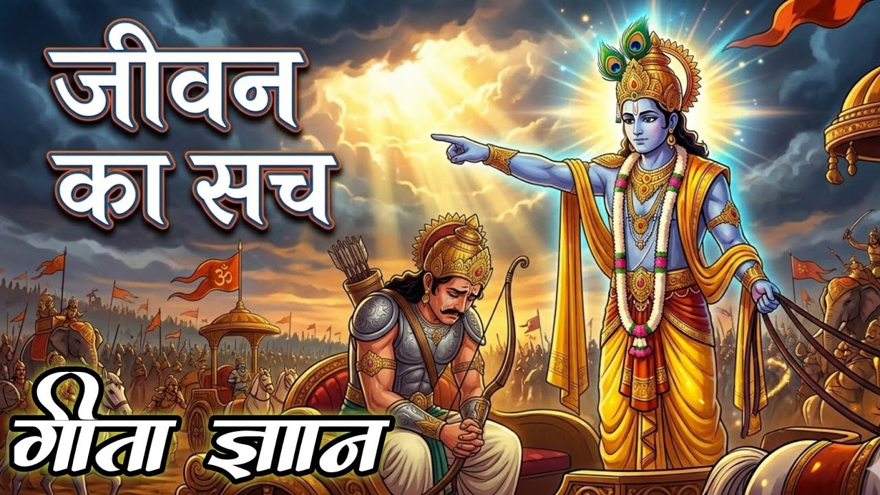 श्री कृष्ण का सबसे बड़ा जीवन मंत्र | Krishna Motivational Story Mantra Se Manzil 