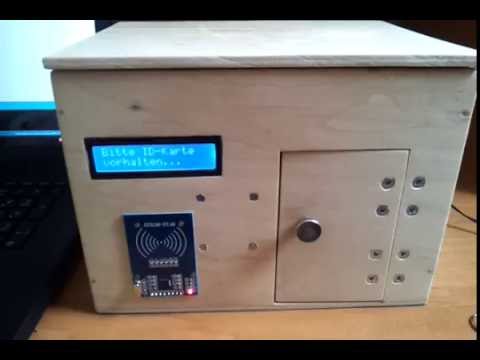 RFID access control with Arduino Mega 2560 - YouTube