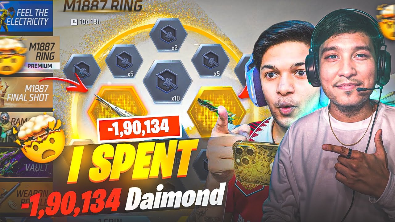 M1887 🔥 NEW M1887 RING EVENT 😍 FREEFIRE NEW M1887 RING EVENT IN BANGLADESH