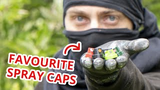 Graffiti CAPS Explained  Spray Caps that I use