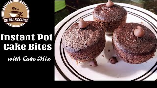 Instant Pot Soft and Moist Cake Bites using Cake Mix screenshot 1