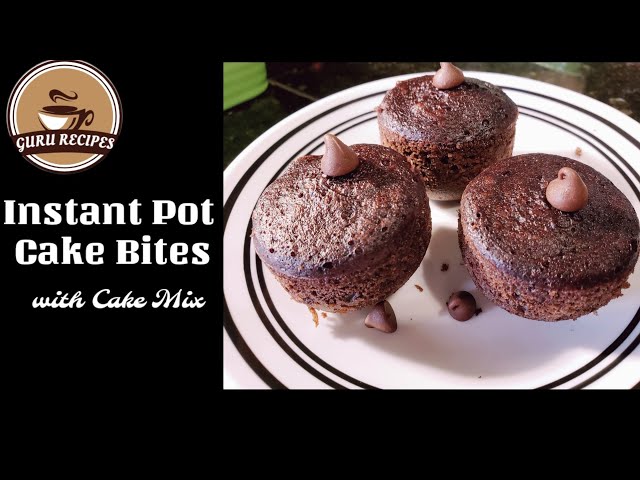 Instant Pot Almond Cake Bites Recipe (with Video) • Bake Me Some Sugar