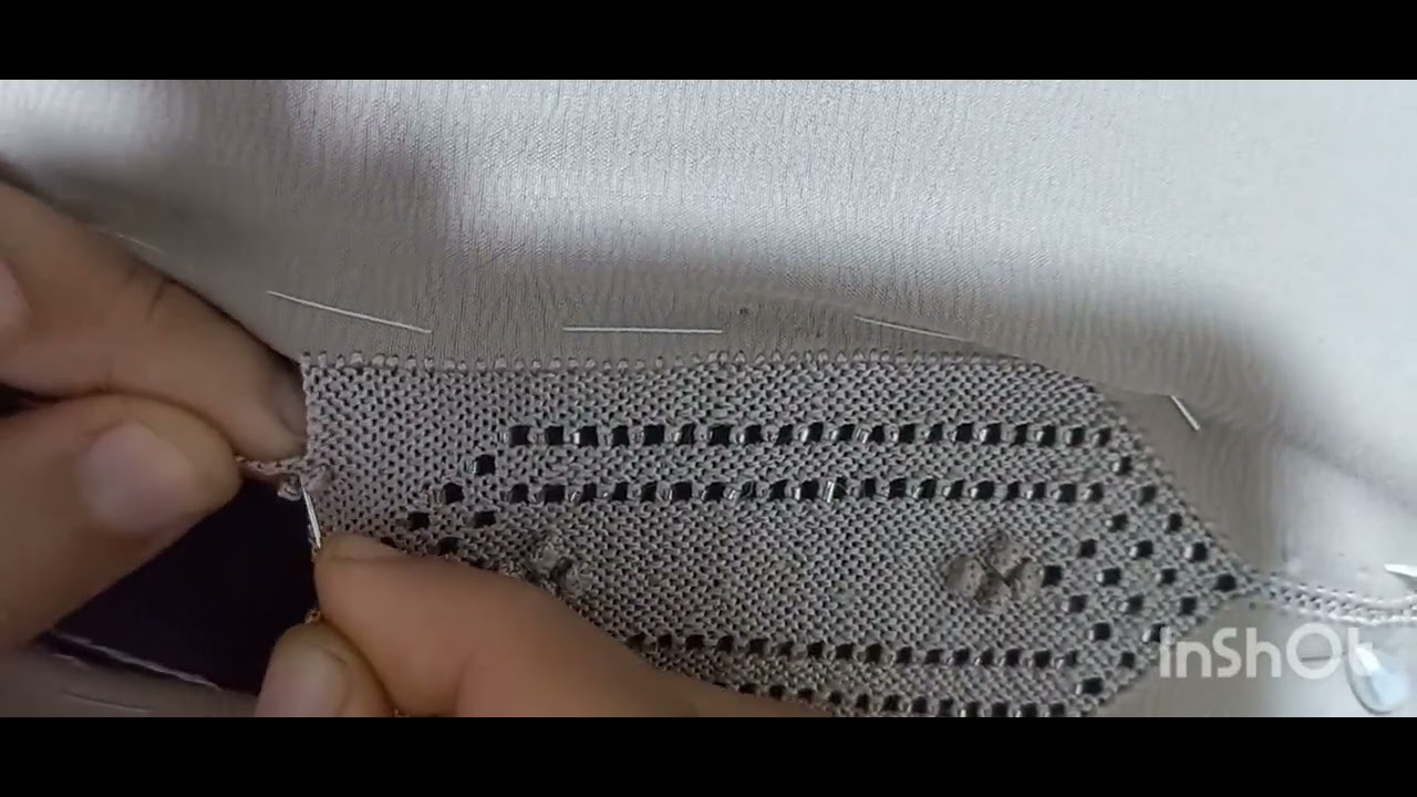 الحبة على غرزة واحدة على شكل كوزات صغارجزء(3)