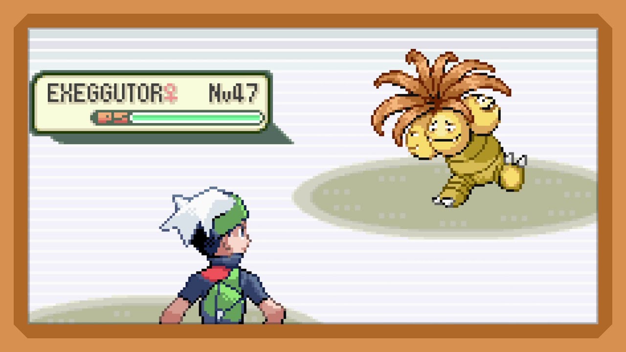 Uncatchable Shiny Exeggutor found in the Battle Pyramid! LIVE! - Pokémon Emerald