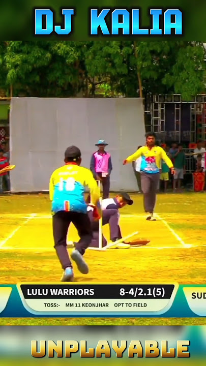 Unplayable Ball DJ KALIA😎🏏: #umpirebabul #cricketreela #trendingreels #viralreels #icc #ispl #shorts