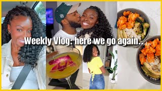 Weekly Vlog Crochet Hair Tutorial, Gyno Appt, Playing The Piano, Cooking Recipe, Druski Show & More