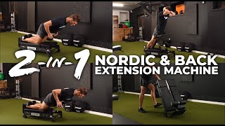 Shogun NORD-EX - 2 in 1 Back Extension and Nordic Bench