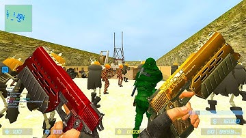 Counter-Strike Source Zombie Nemesis Mod Gameplay on Rocket Escape Map