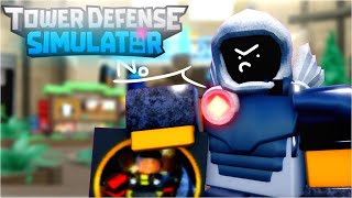 Gladiator Sees Warden's Ability (TDS HALLOWEEN  UPDATE/ROBLOX)