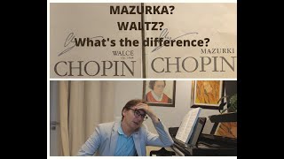 TUTORIAL - The difference between a Waltz and a Mazurka in Chopin - lecture by Greg Niemczuk