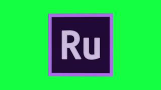 Adobe Rush Green Screen Logo Loop Chroma Animation