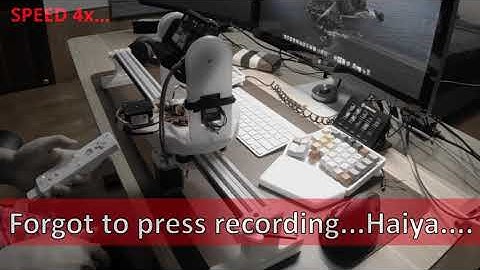 3D print DIY 3-Axis Camera Slider by isaac879 with Wii Remote / Redox Keyboard /// Botio Studio