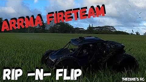 Arrma Fireteam 6s “RC Rip & Flip”🚙💨 | 🌋RC Action Hawaii🌴 RC Basher