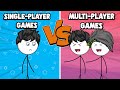 Single-Player Games VS Multi-Player Games