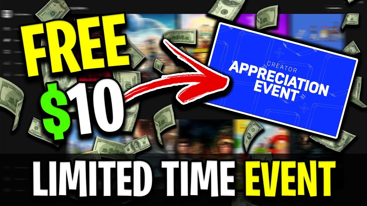 How To Get Free 10 From Epic Games Limited Time Event Youtube