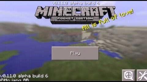 Minecraft pe 0.11.0 build6 apk