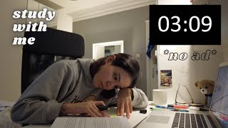 Study With Me/Benimle Çalış *no music, with timer, no ads, real time*