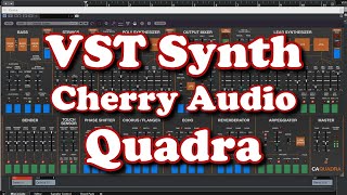 VST Synthesizer - Cherry Audio Quadra screenshot 5