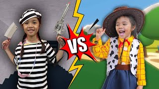 นักฆ้า VS นายอำเภอ | บริ้งค์ไบรท์ ROBLOX