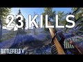 23 KILLS WORLD *RECORD* on SOLO FIRESTORM! | Battlefield V Record Kill Firestorm Gameplay